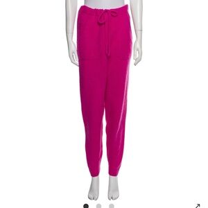 The Elder Statesman Cashmere drawstring joggers
